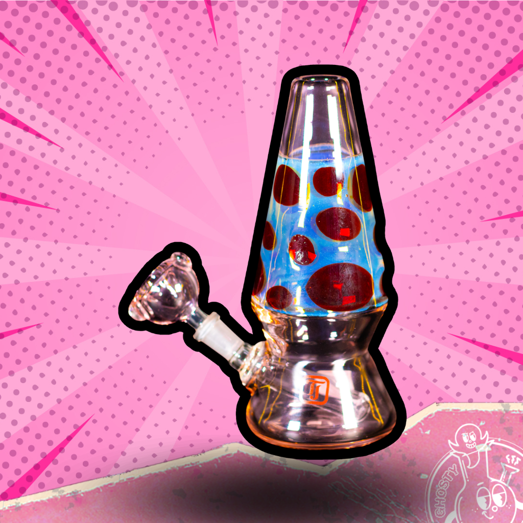 BONG CRISTAL LAMPARA LAVA