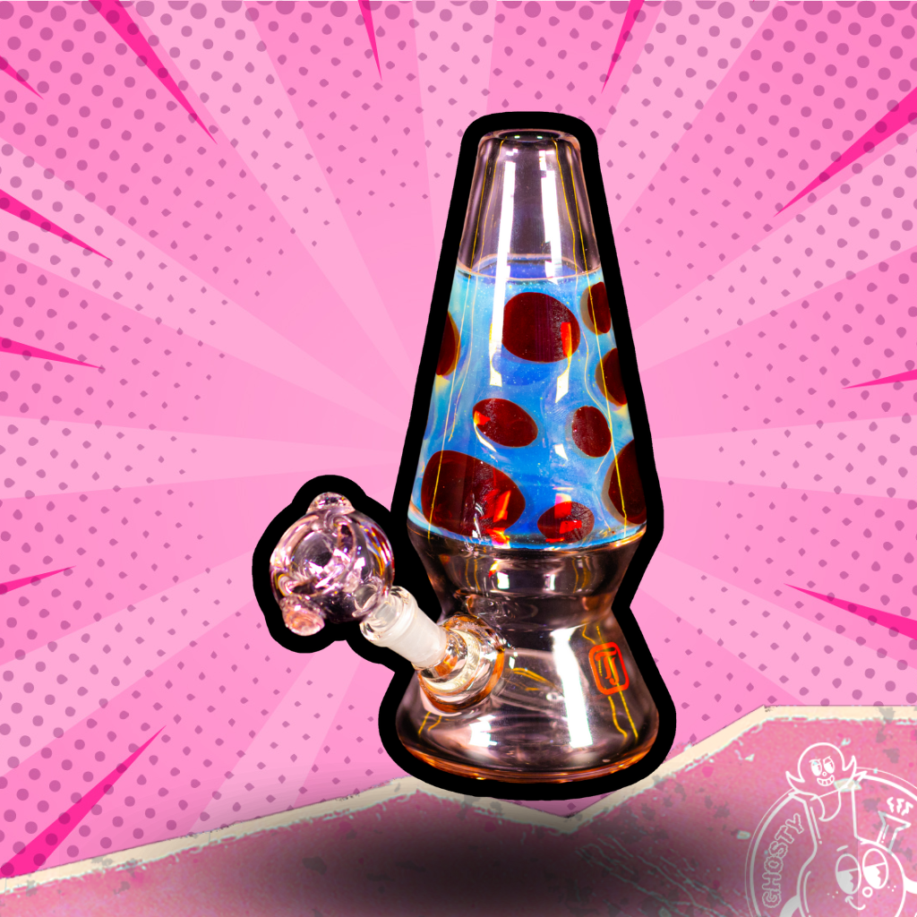 BONG CRISTAL LAMPARA LAVA
