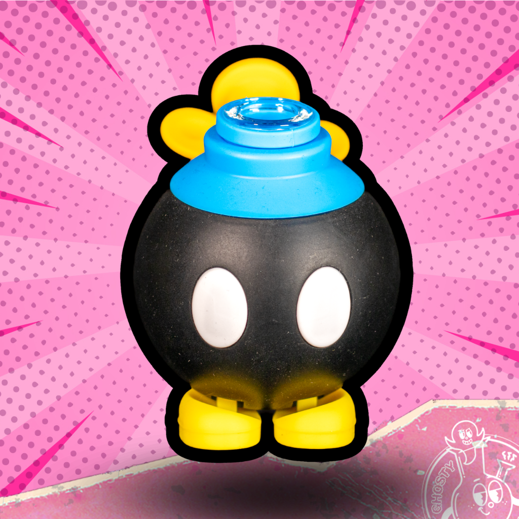 BONG SILICON BOMBA MARIO