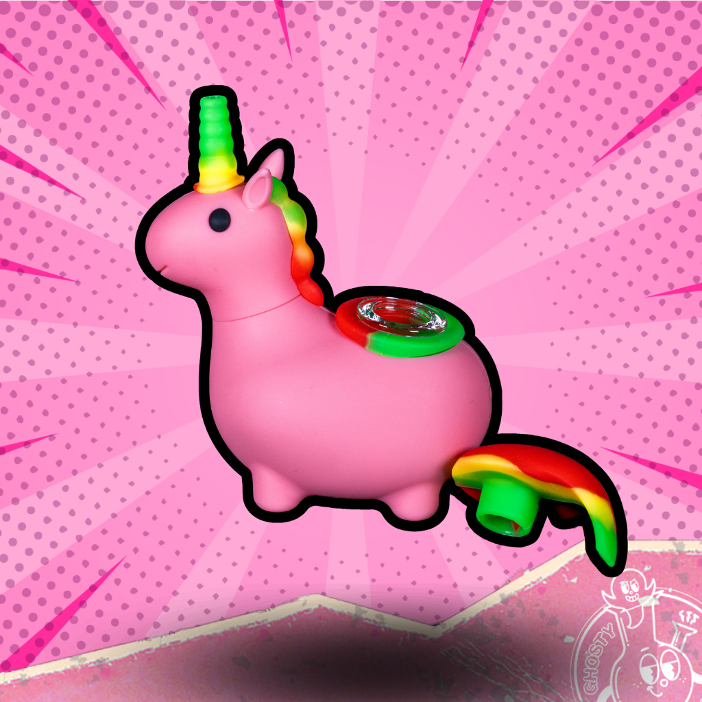 BONG SILICON UNICORNIO