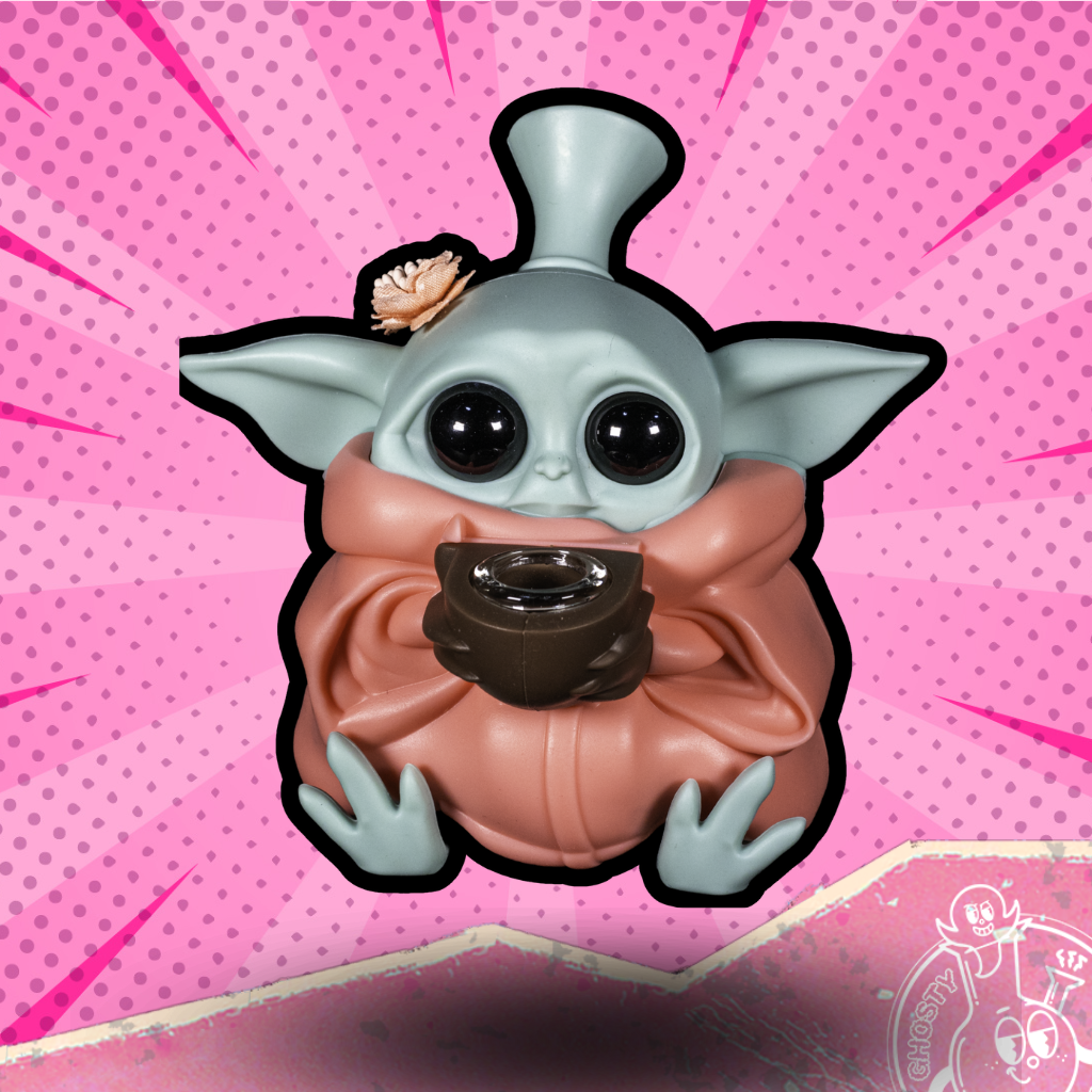 BONG SILICON YODA