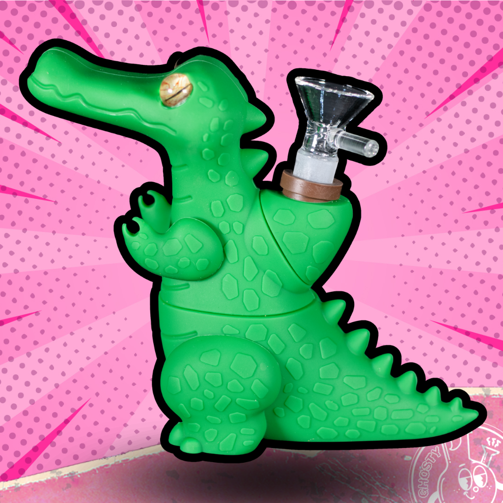 BONG SILICON ALIGATOR