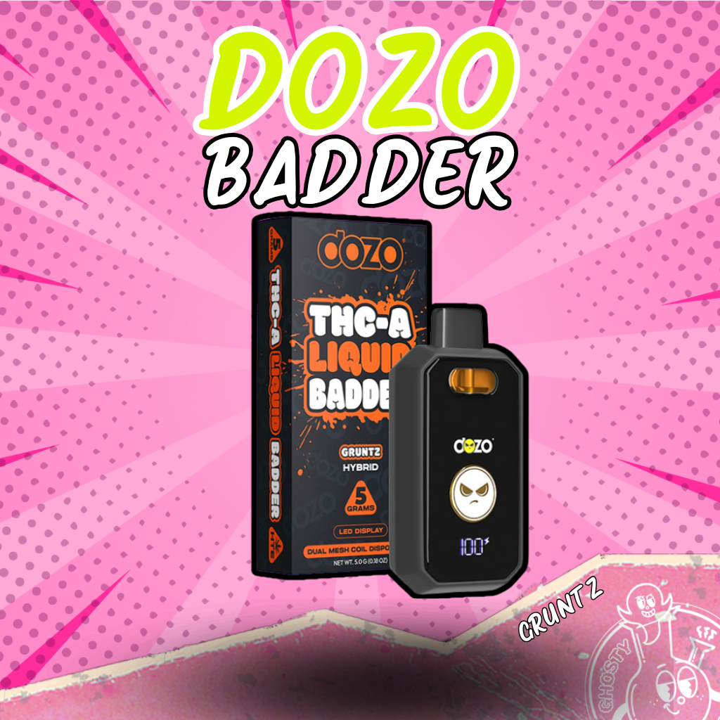 DOZO THC LIQUID BADDER 5G