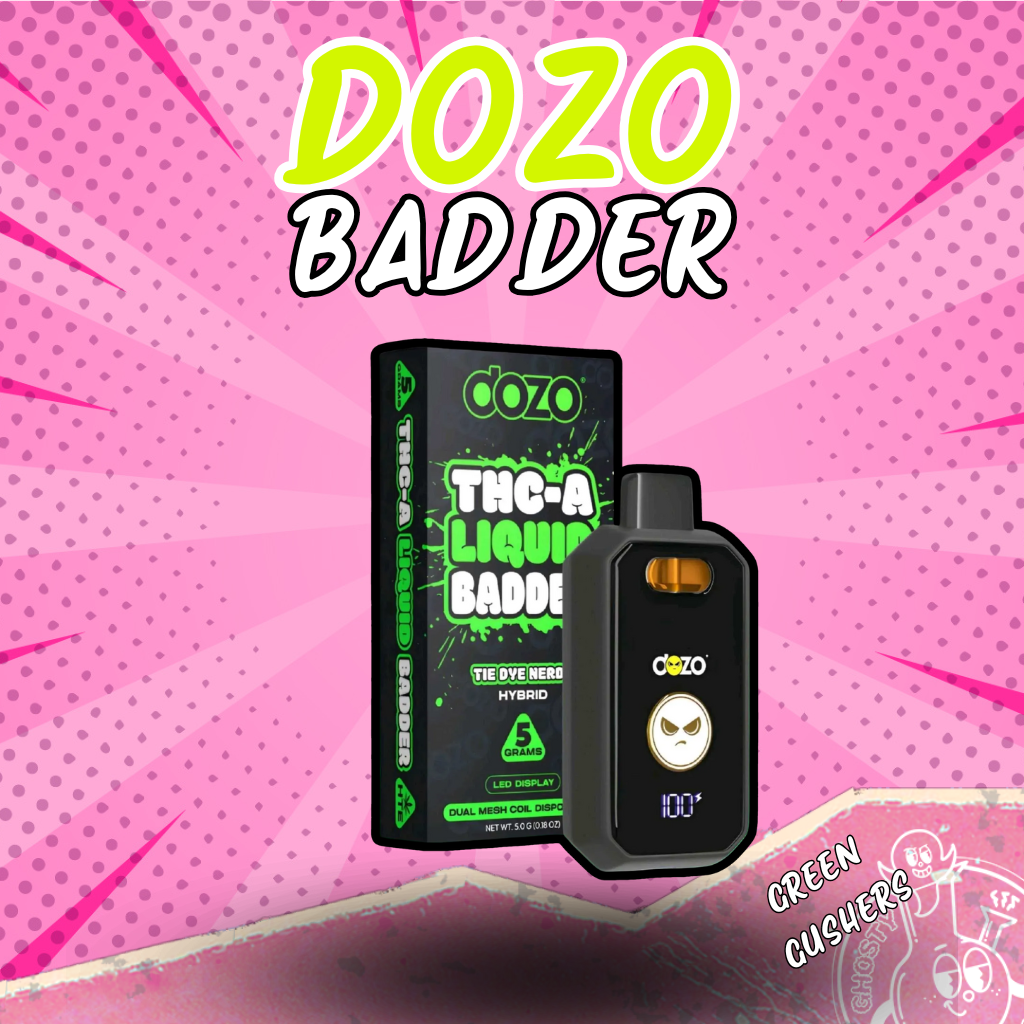 DOZO THC LIQUID BADDER 5G