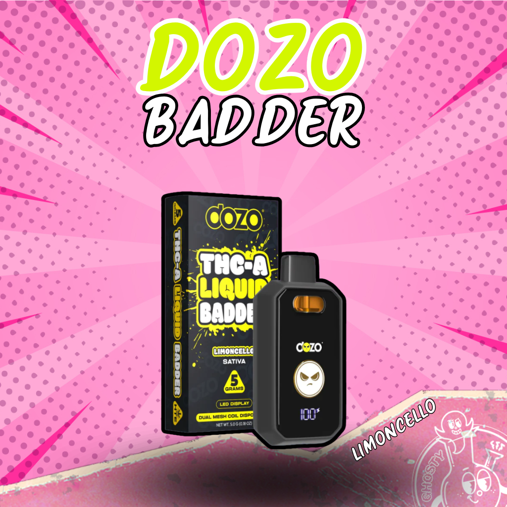 DOZO THC LIQUID BADDER 5G