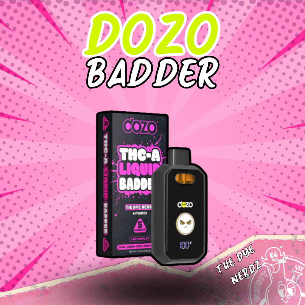 DOZO THC LIQUID BADDER 5G