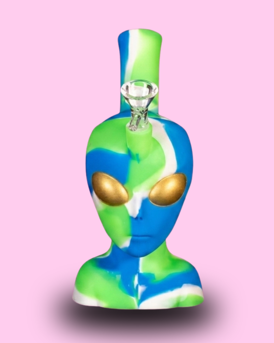 BONG SILICON ALIEN FACE