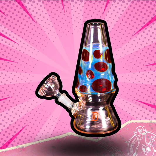 BONG CRISTAL LAMPARA LAVA