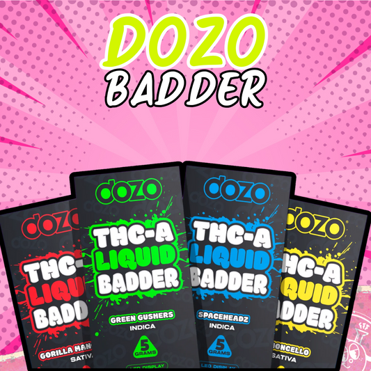 DOZO THC LIQUID BADDER 5G