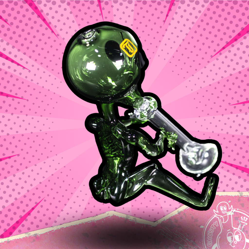 PIPA CRISTAL ALIEN HIT BONG