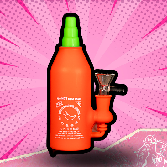 BONG SILICON CHILI BOTTLE