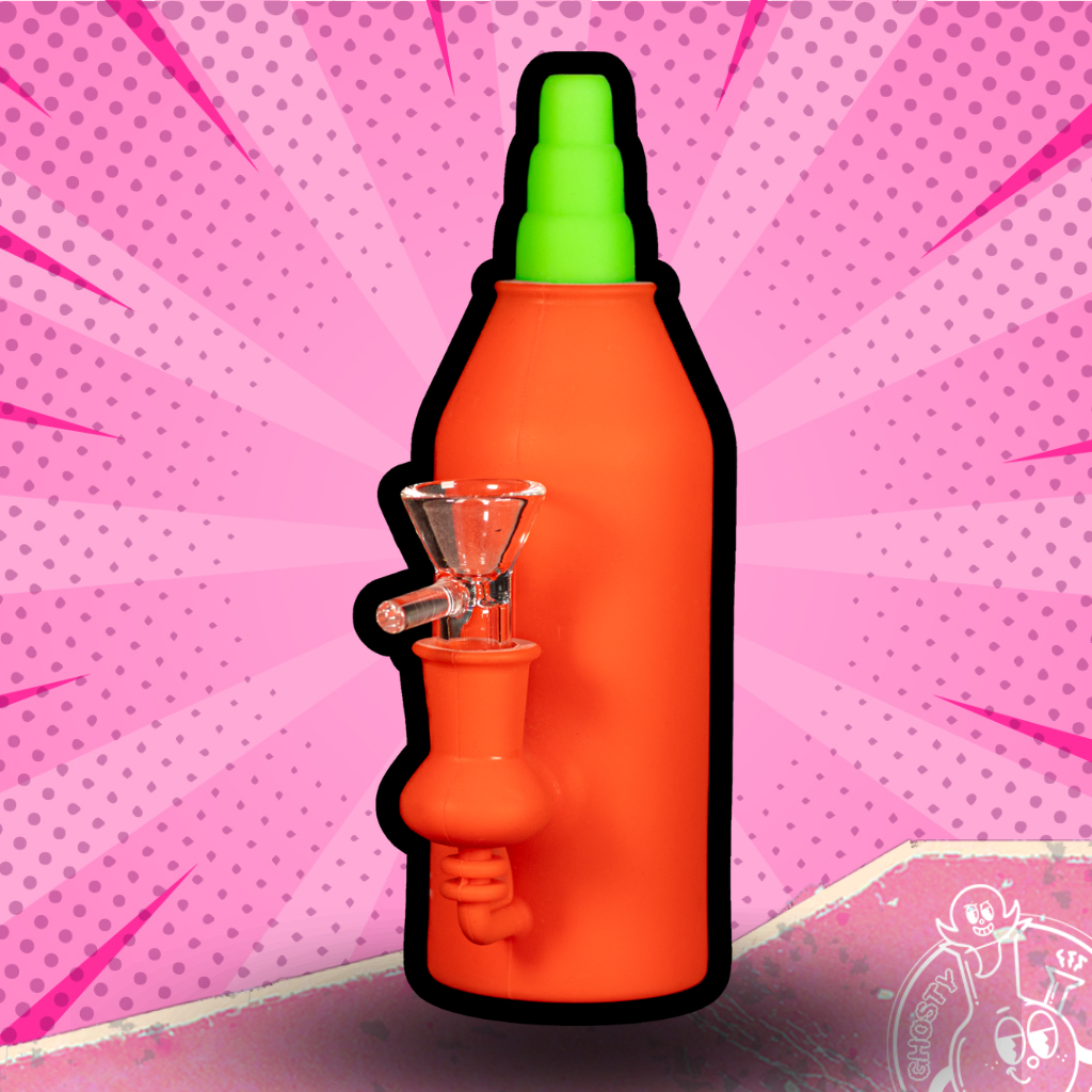BONG SILICON CHILI BOTTLE