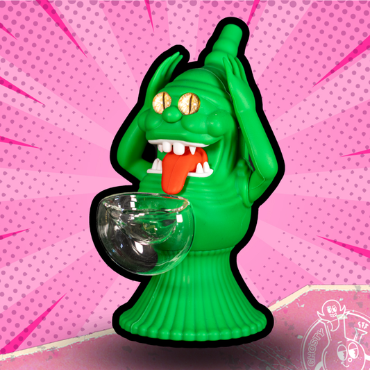 BONG SILICON GREEN MONSTER