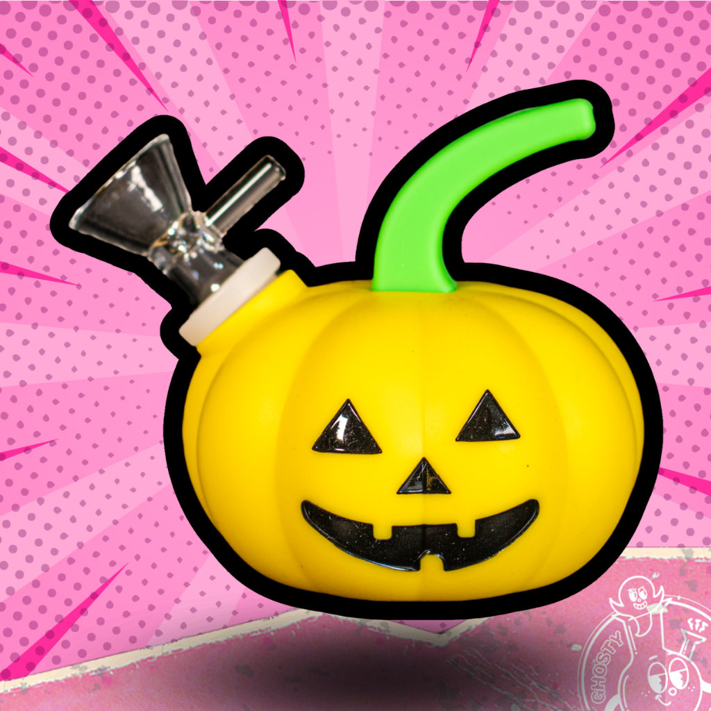 BONG SILICON PUMPKIN