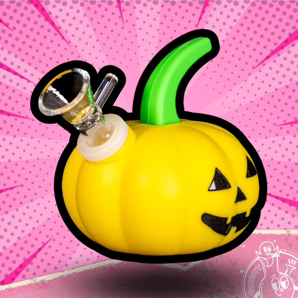 BONG SILICON PUMPKIN