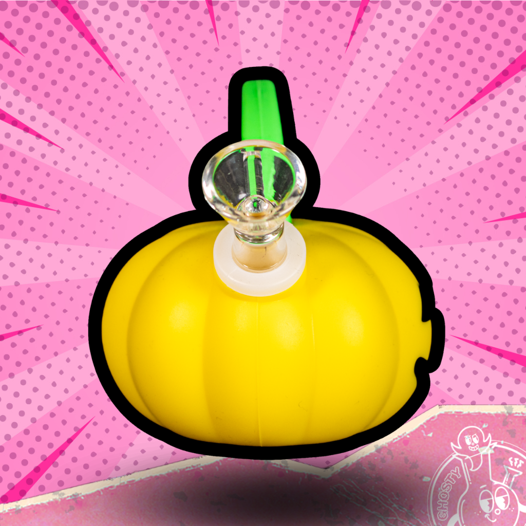 BONG SILICON PUMPKIN