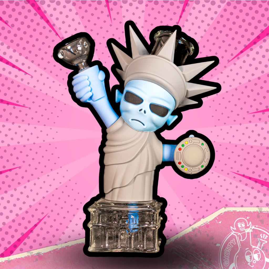 BONG THE STATUE OF ALIEN