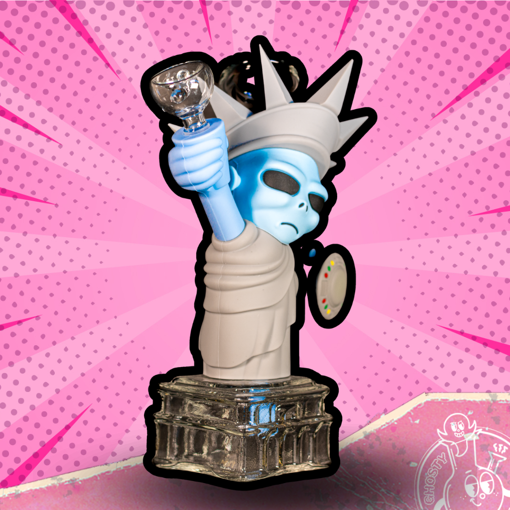 BONG THE STATUE OF ALIEN