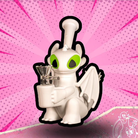 BONG SILICON CHIMUELO BLANCO