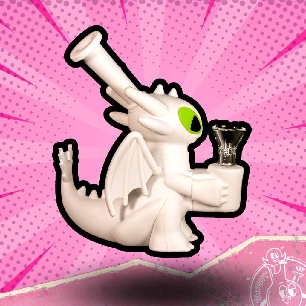 BONG SILICON CHIMUELO BLANCO