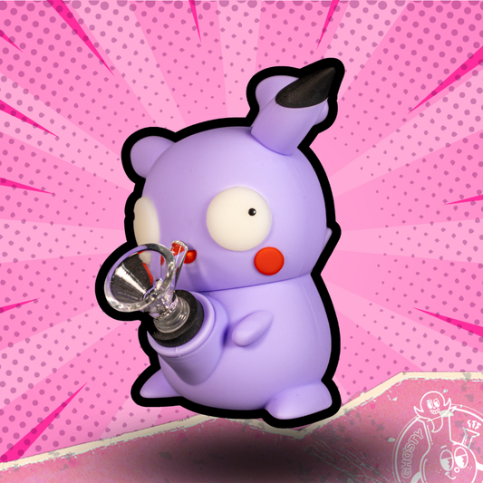 BONG SILICON CRAZY PIKACHU