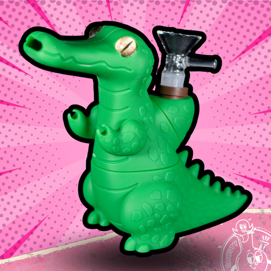 BONG SILICON ALIGATOR