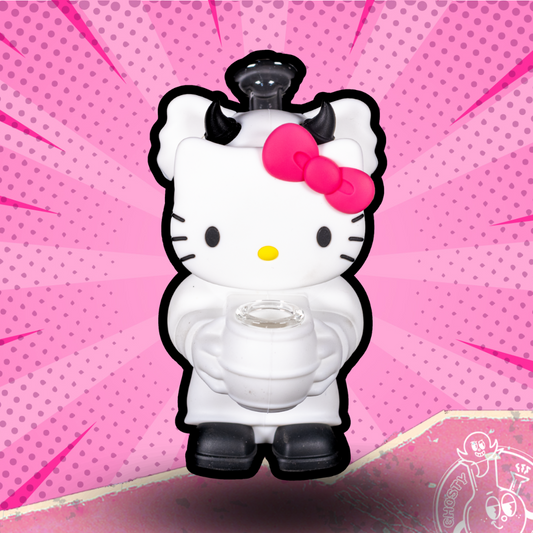 BONG SILICON HELLO KITTY
