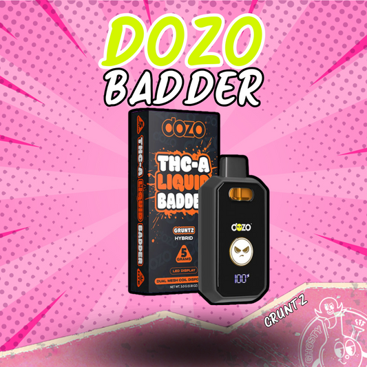 DOZO THC LIQUID BADDER 5G
