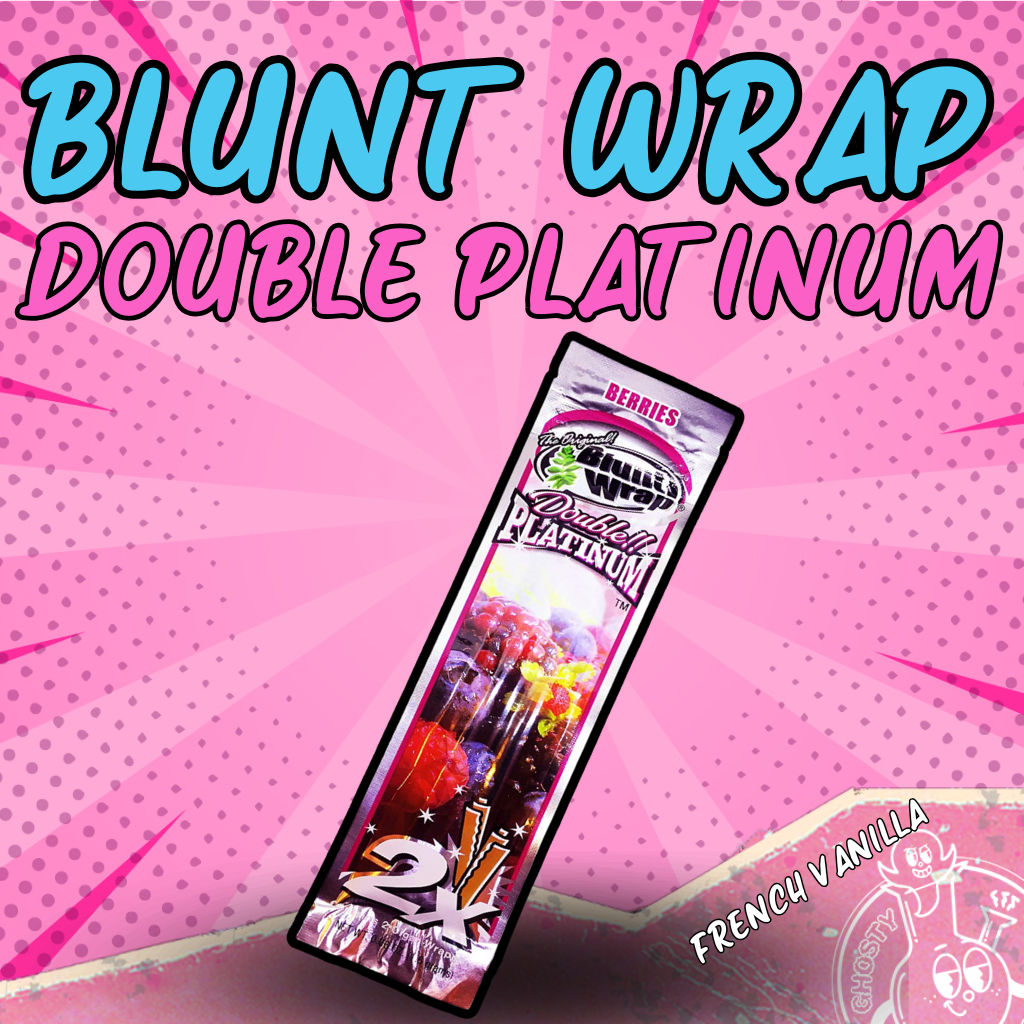 DOUBLE PLATINUM BLUNT WRAP