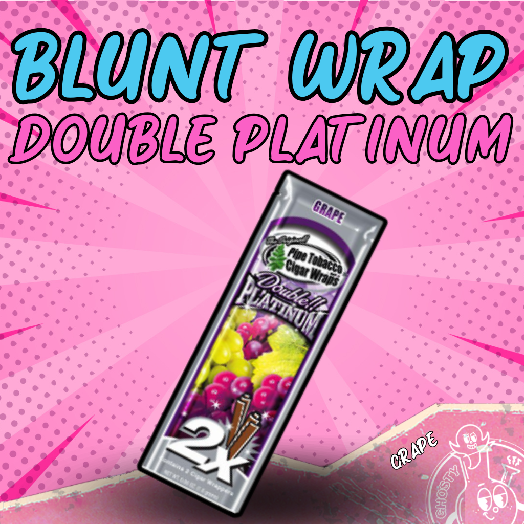 DOUBLE PLATINUM BLUNT WRAP