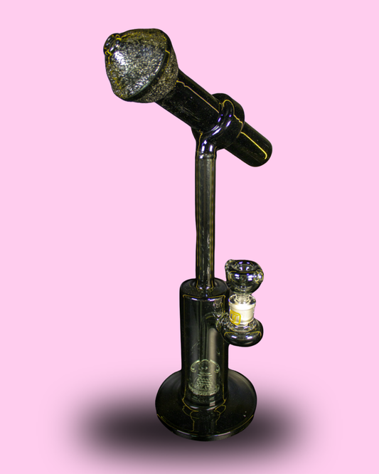 BONG VIDRIO MICROFONO