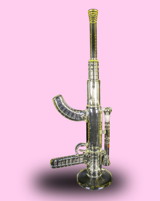 BONG VIDRIO AK 47 GDE